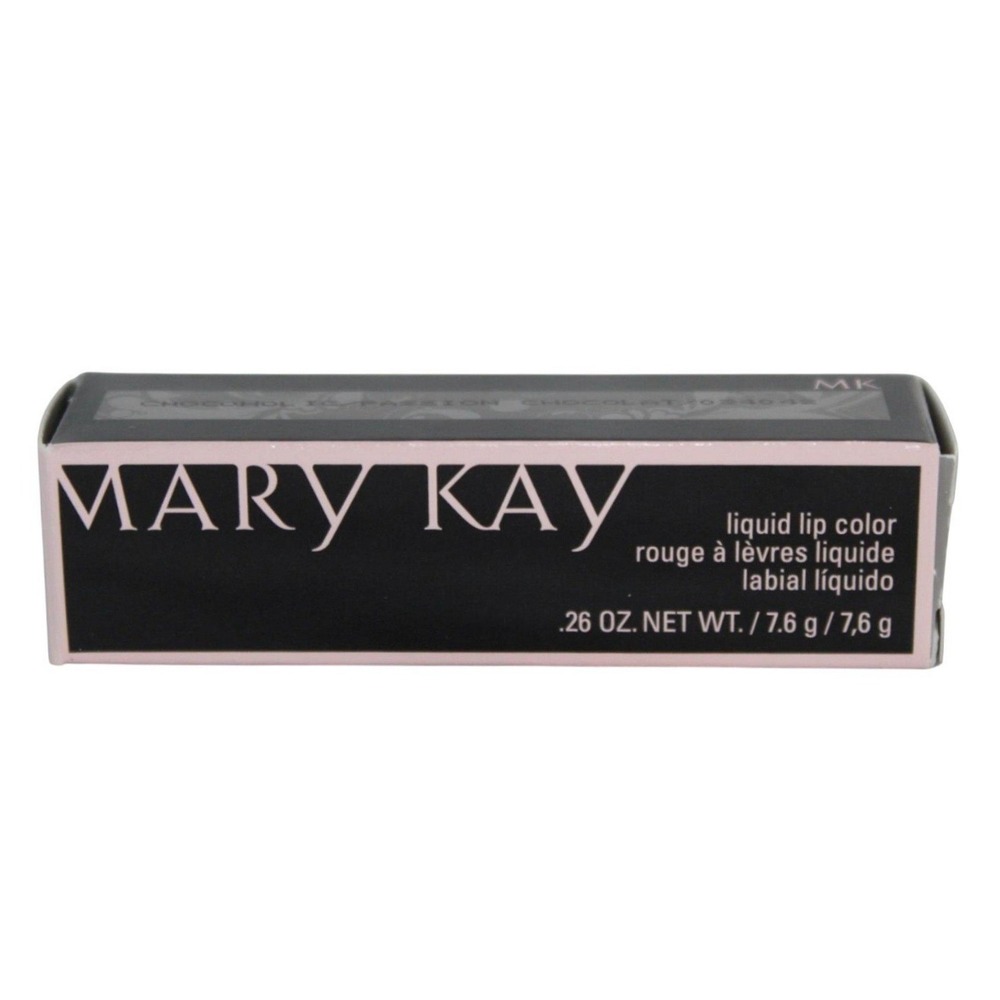 Mary Kay Liquid Lip Color Chocoholic Passion Chocolat 034042 New in Box 0.26oz